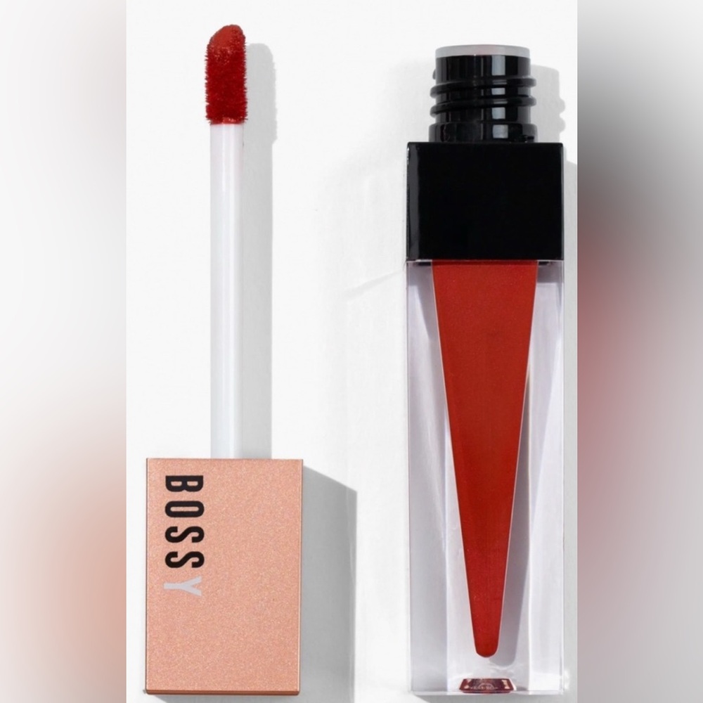 BOSSY COSMETICS “Wisdom” Fiery Red Lip Gloss